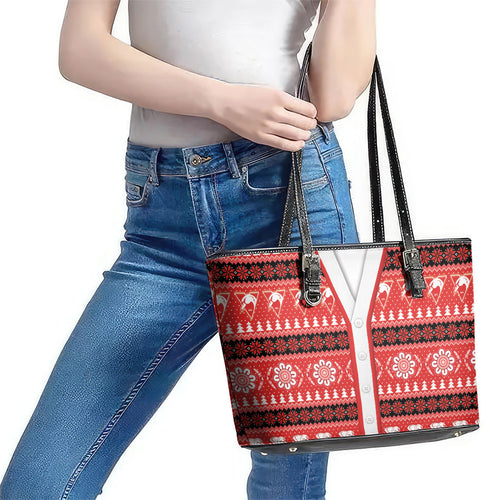 Sydney Swans Football Christmas Leather Tote Bag Aboriginal Seamless Cardigan Inspired