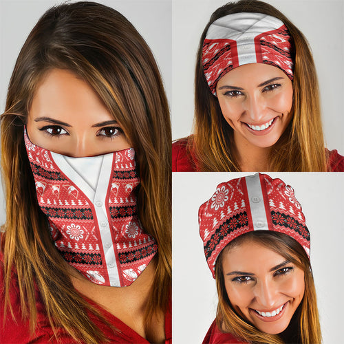 Sydney Swans Football Christmas Neck Gaiter Aboriginal Seamless Cardigan Inspired