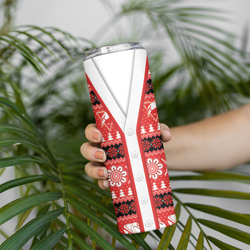 Sydney Swans Football Christmas Skinny Tumbler Aboriginal Seamless Cardigan Inspired