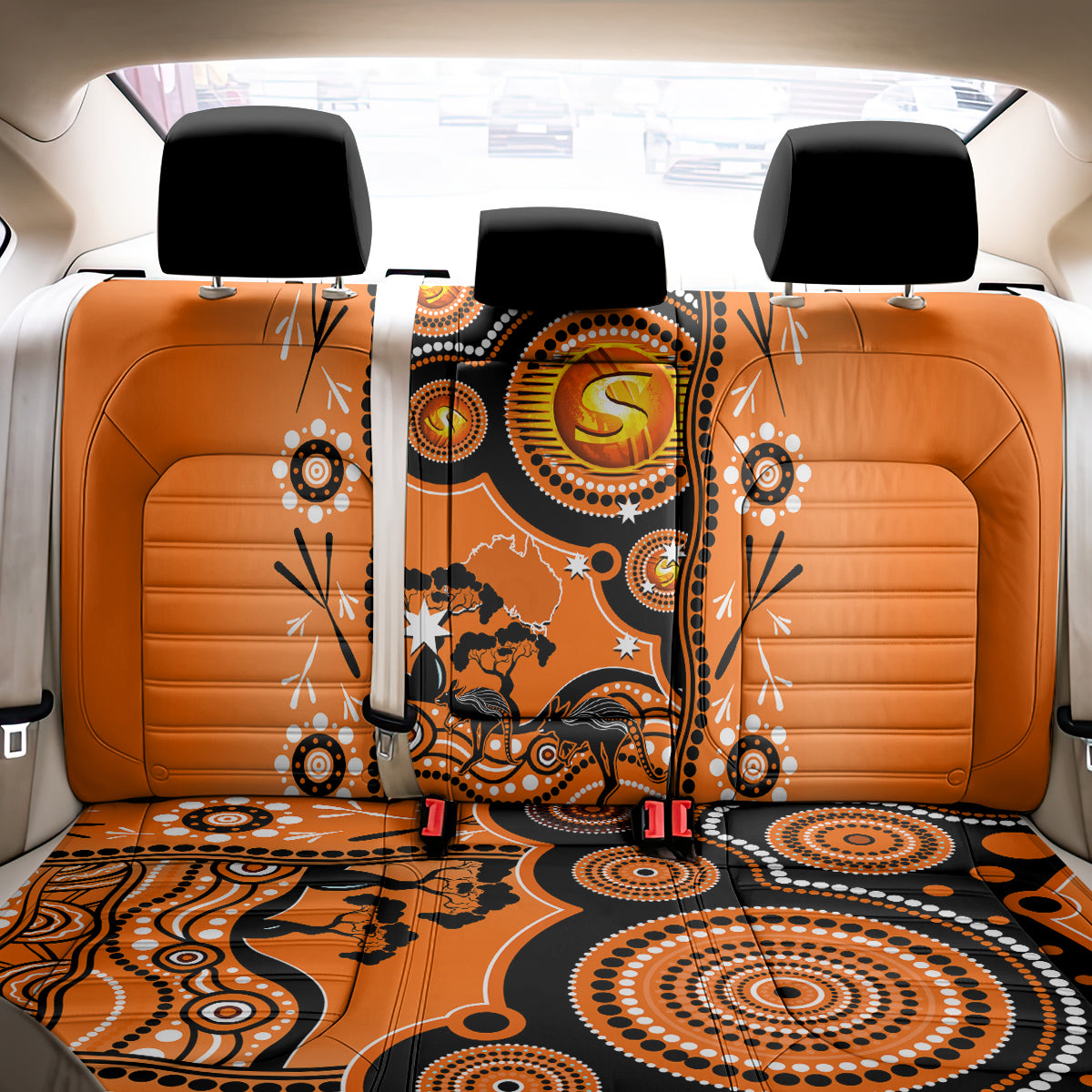 perth-scorchers-cricket-back-car-seat-cover-happy-australia-day-aboriginal-art