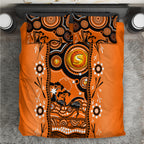 perth-scorchers-cricket-bedding-set-happy-australia-day-aboriginal-art