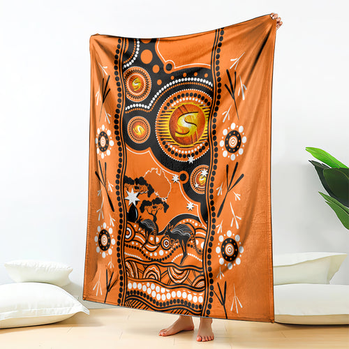 perth-scorchers-cricket-blanket-happy-australia-day-aboriginal-art