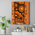 perth-scorchers-cricket-canvas-wall-art-happy-australia-day-aboriginal-art