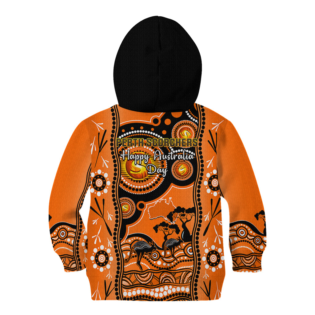 perth-scorchers-cricket-kid-hoodie-happy-australia-day-aboriginal-art