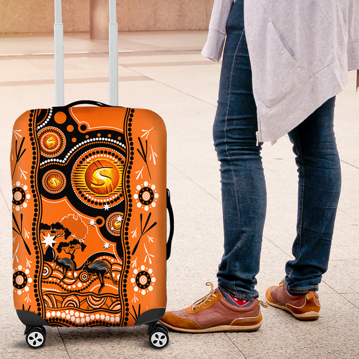 perth-scorchers-cricket-luggage-cover-happy-australia-day-aboriginal-art