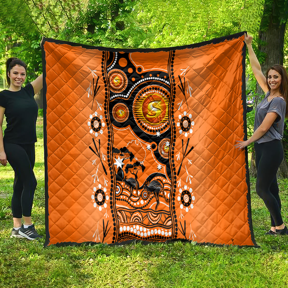 perth-scorchers-cricket-quilt-happy-australia-day-aboriginal-art