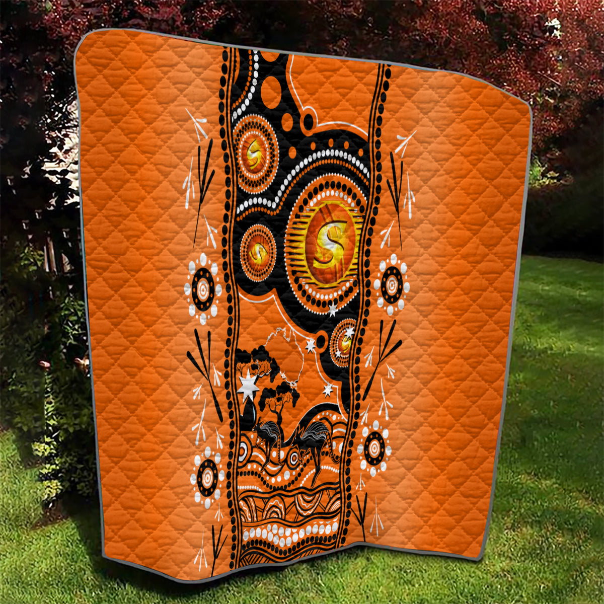 perth-scorchers-cricket-quilt-happy-australia-day-aboriginal-art