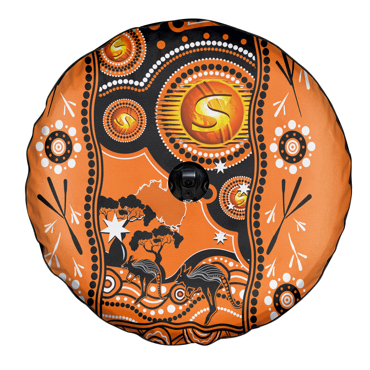 perth-scorchers-cricket-spare-tire-cover-happy-australia-day-aboriginal-art