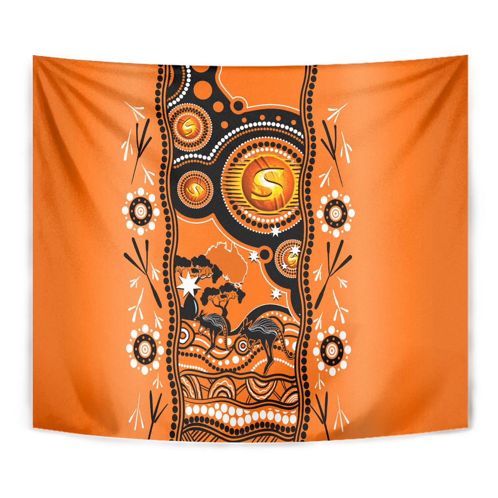 perth-scorchers-cricket-tapestry-happy-australia-day-aboriginal-art