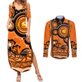 custom-perth-scorchers-cricket-couples-matching-summer-maxi-dress-and-long-sleeve-button-shirt-happy-australia-day-aboriginal-art