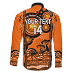 custom-perth-scorchers-cricket-family-matching-short-sleeve-bodycon-dress-and-hawaiian-shirt-happy-australia-day-aboriginal-art