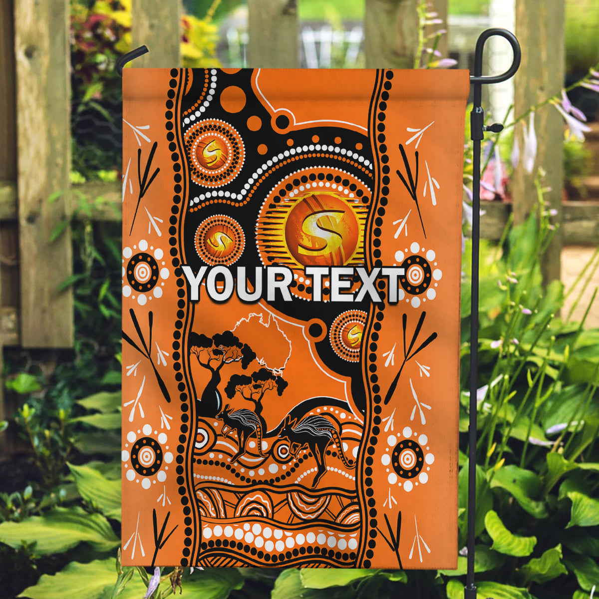 custom-perth-scorchers-cricket-garden-flag-happy-australia-day-aboriginal-art