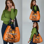 Custom Perth Scorchers Cricket Grocery Bag Happy Australia Day Aboriginal Art