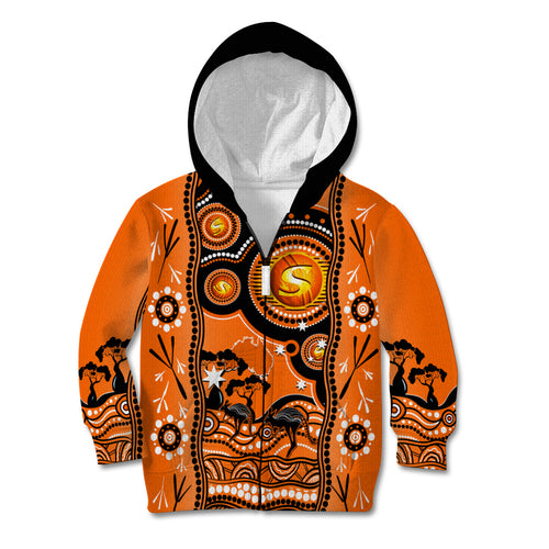 custom-perth-scorchers-cricket-kid-hoodie-happy-australia-day-aboriginal-art
