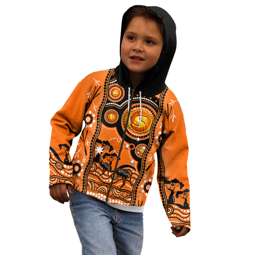 custom-perth-scorchers-cricket-kid-hoodie-happy-australia-day-aboriginal-art