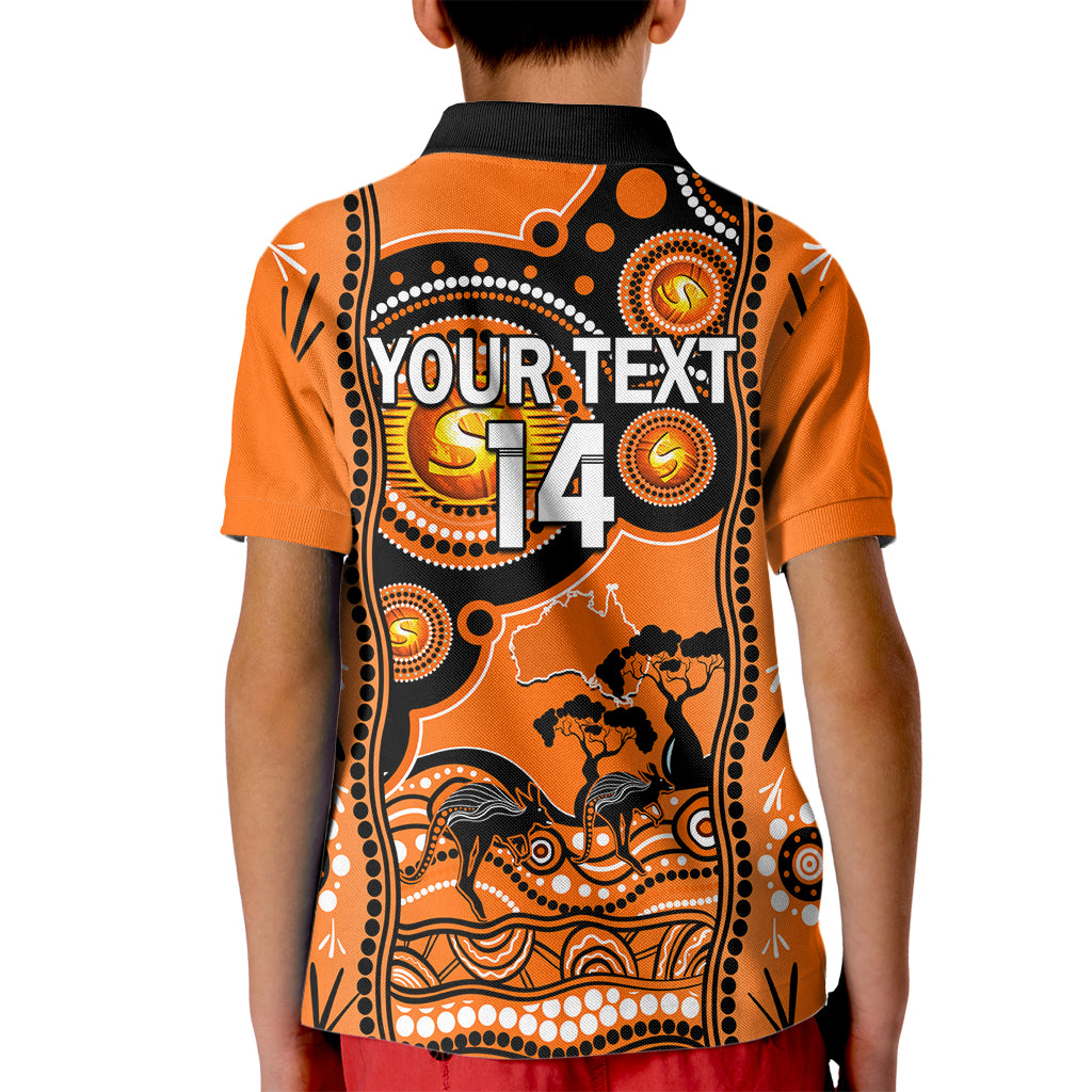 custom-perth-scorchers-cricket-kid-polo-shirt-happy-australia-day-aboriginal-art