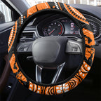 Perth Scorchers Cricket Steering Wheel Cover Happy Australia Day Aboriginal Art