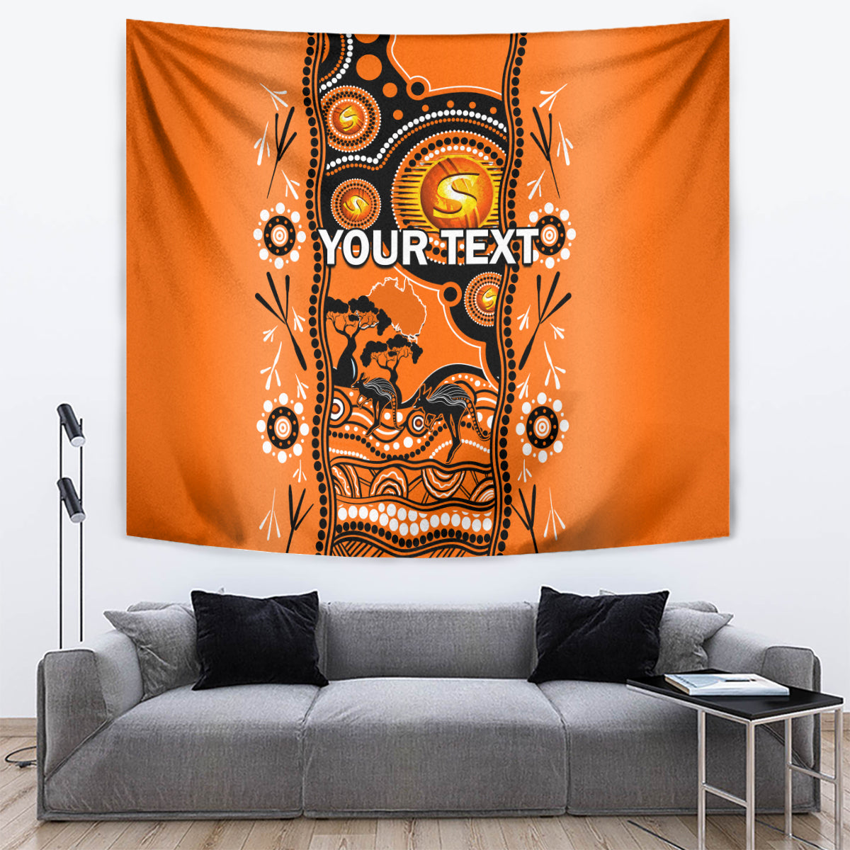 custom-perth-scorchers-cricket-tapestry-happy-australia-day-aboriginal-art