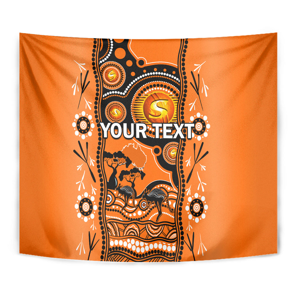 custom-perth-scorchers-cricket-tapestry-happy-australia-day-aboriginal-art