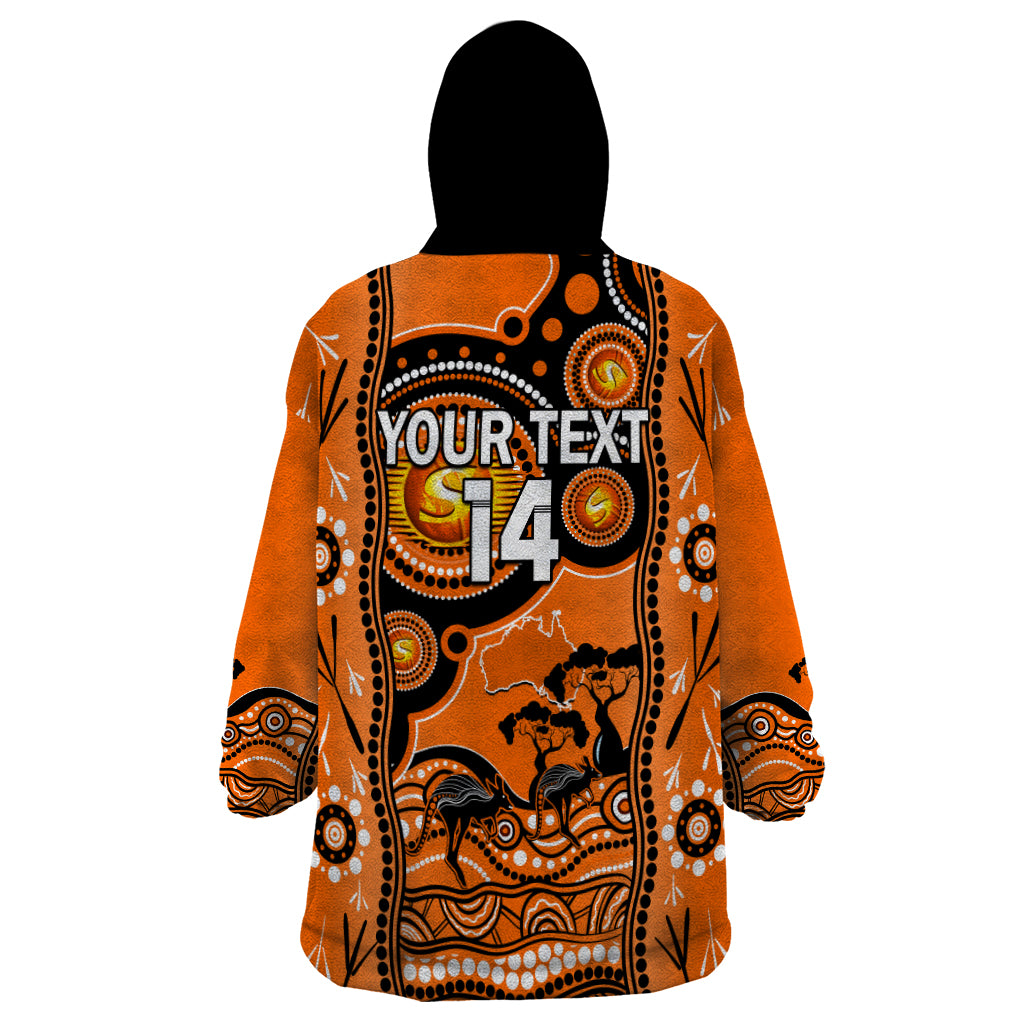 custom-perth-scorchers-cricket-wearable-blanket-hoodie-happy-australia-day-aboriginal-art