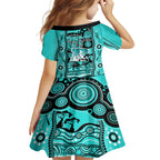 brisbane-heat-cricket-kid-short-sleeve-dress-happy-australia-day-aboriginal-art