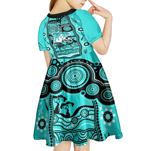 brisbane-heat-cricket-kid-short-sleeve-dress-happy-australia-day-aboriginal-art