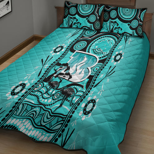 brisbane-heat-cricket-quilt-bed-set-happy-australia-day-aboriginal-art