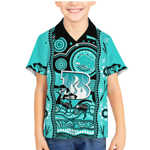 custom-brisbane-heat-cricket-family-matching-mermaid-dress-and-hawaiian-shirt-happy-australia-day-aboriginal-art