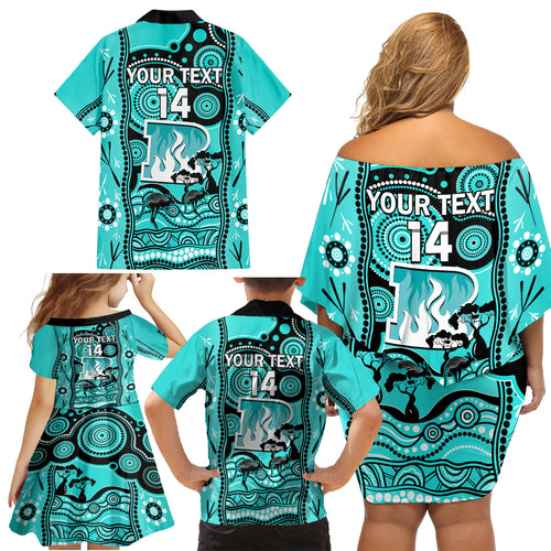 custom-brisbane-heat-cricket-family-matching-off-shoulder-short-dress-and-hawaiian-shirt-happy-australia-day-aboriginal-art