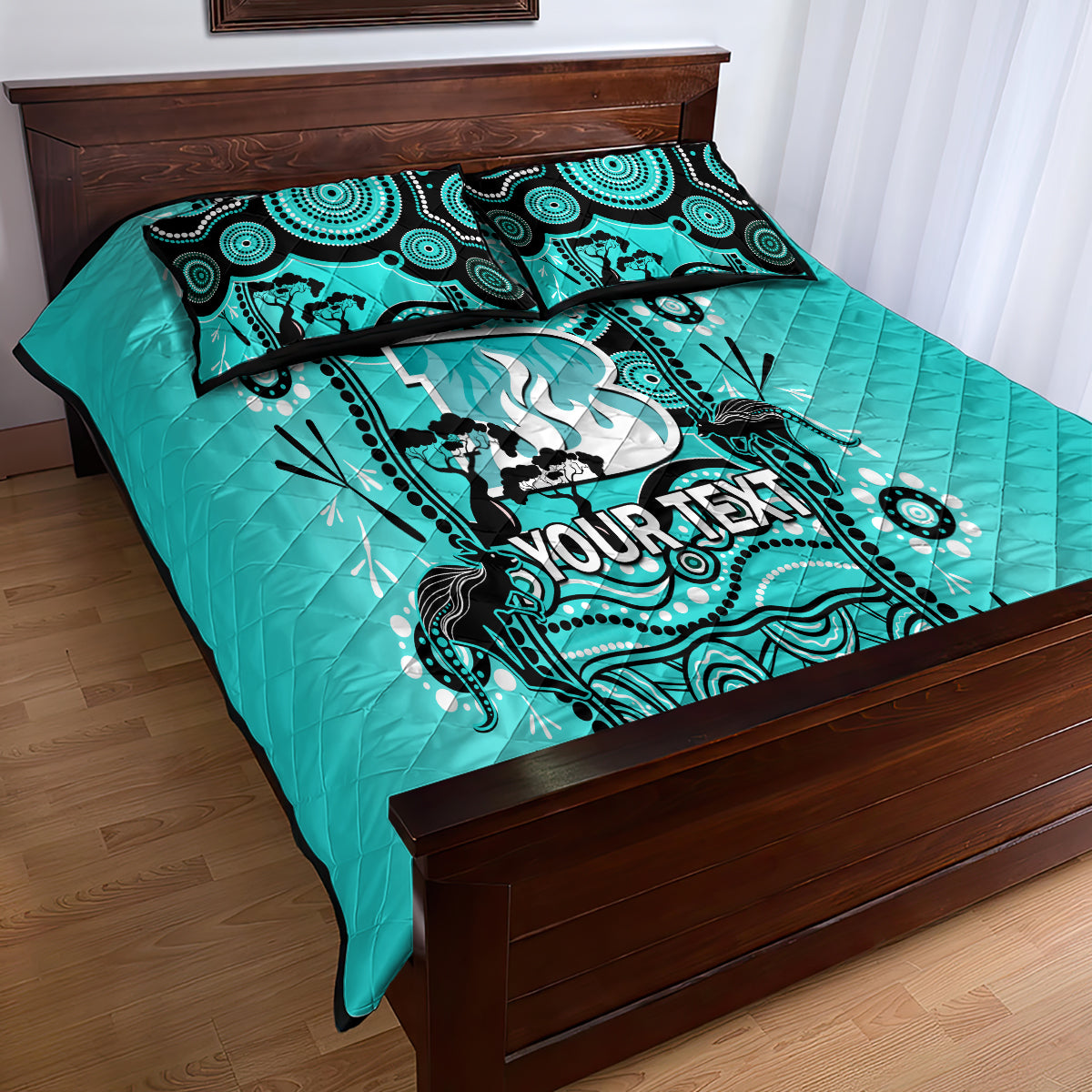 custom-brisbane-heat-cricket-quilt-bed-set-happy-australia-day-aboriginal-art
