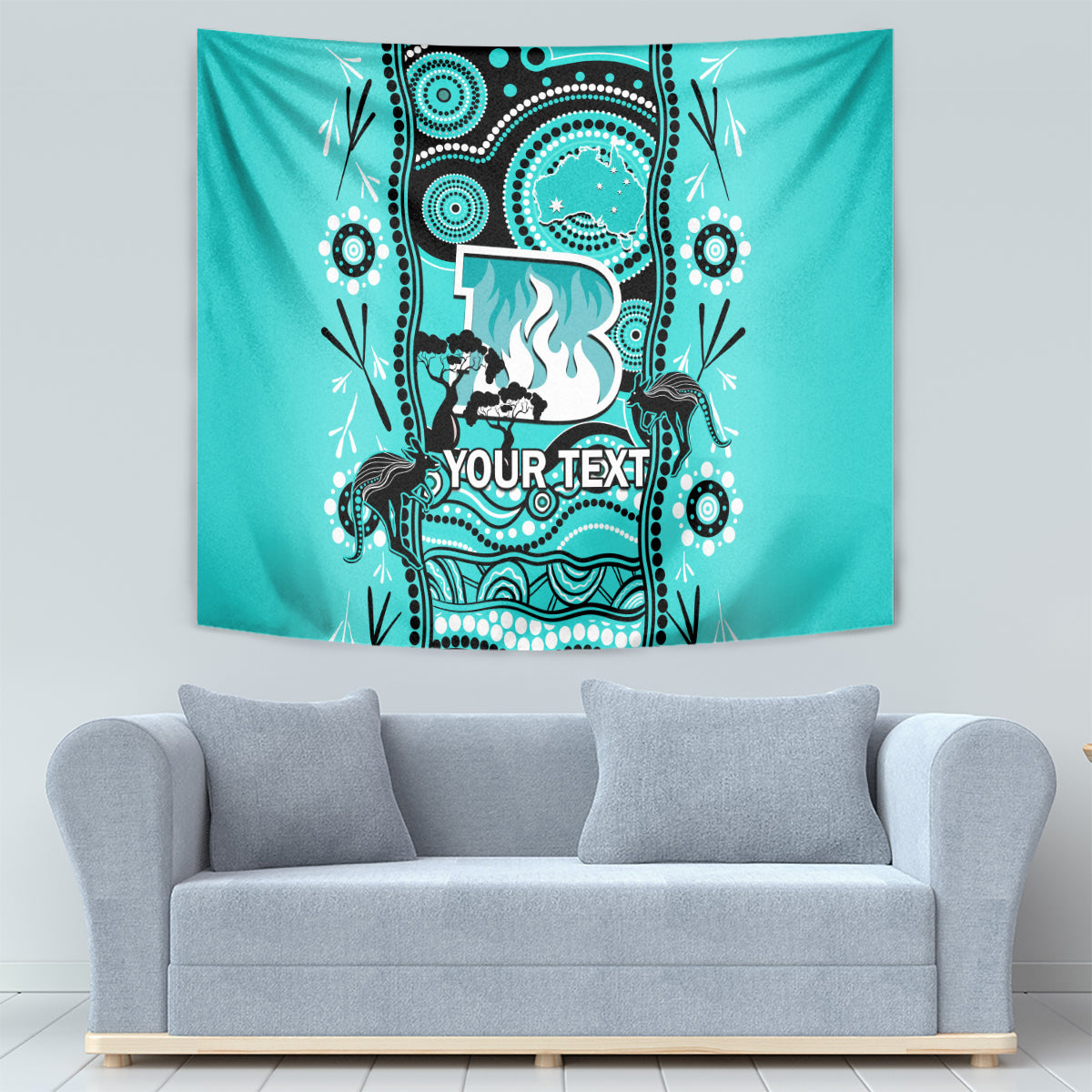 custom-brisbane-heat-cricket-tapestry-happy-australia-day-aboriginal-art