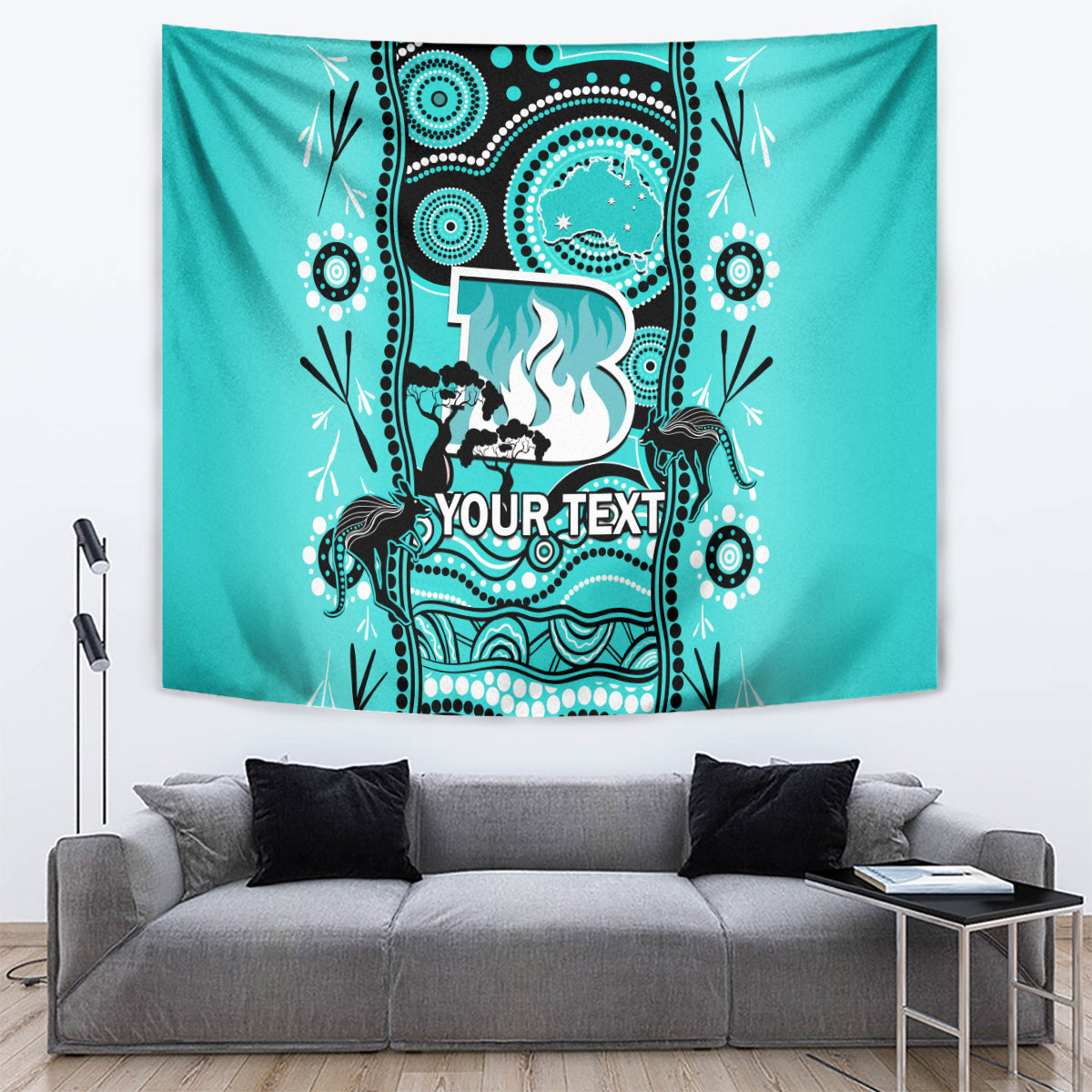 custom-brisbane-heat-cricket-tapestry-happy-australia-day-aboriginal-art