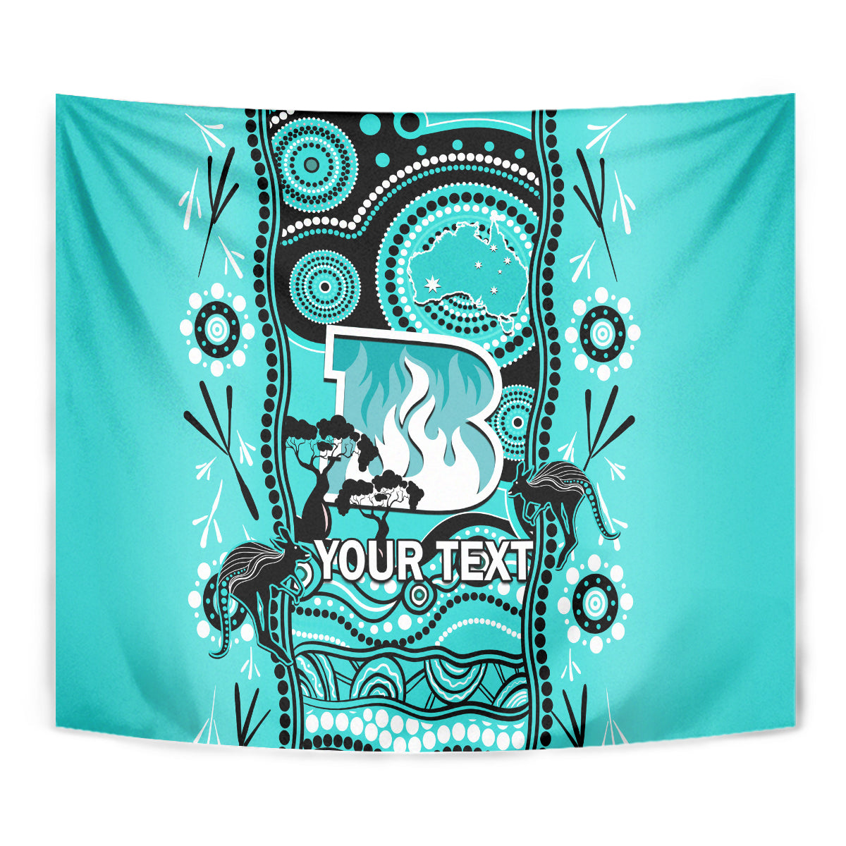 custom-brisbane-heat-cricket-tapestry-happy-australia-day-aboriginal-art