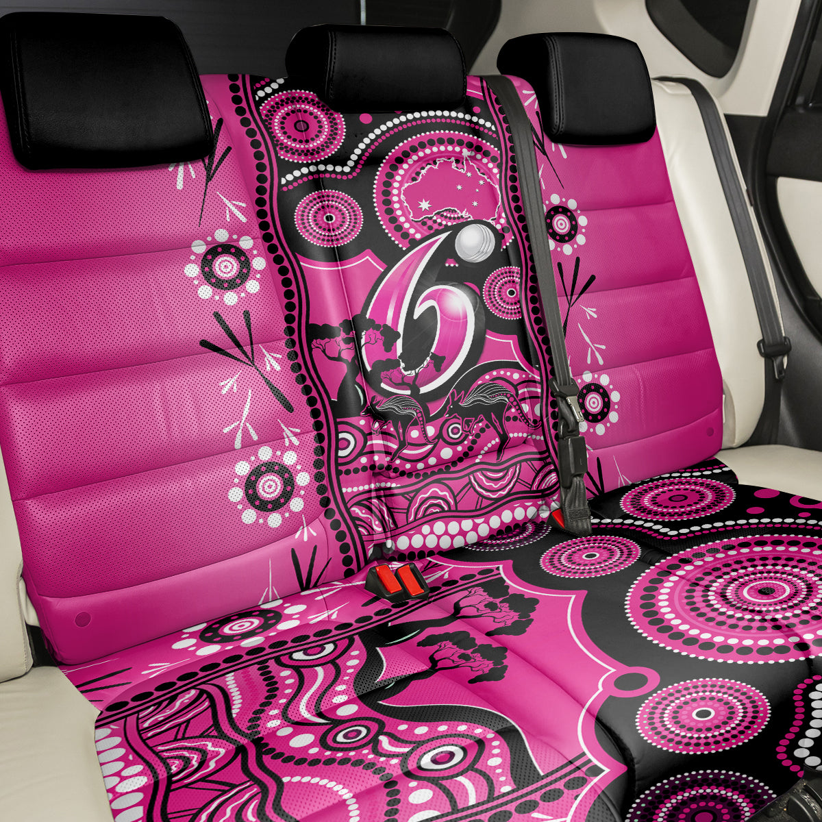 sydney-sixers-cricket-back-car-seat-cover-happy-australia-day-aboriginal-art