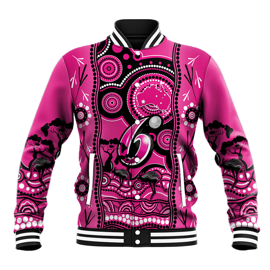 sydney-sixers-cricket-baseball-jacket-happy-australia-day-aboriginal-art