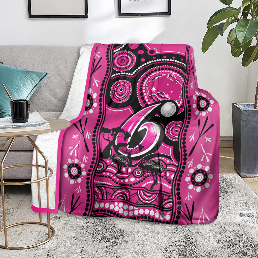 sydney-sixers-cricket-blanket-happy-australia-day-aboriginal-art