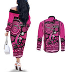sydney-sixers-cricket-couples-matching-off-the-shoulder-long-sleeve-dress-and-long-sleeve-button-shirt-happy-australia-day-aboriginal-art
