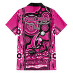 sydney-sixers-cricket-family-matching-long-sleeve-bodycon-dress-and-hawaiian-shirt-happy-australia-day-aboriginal-art