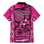 sydney-sixers-cricket-family-matching-mermaid-dress-and-hawaiian-shirt-happy-australia-day-aboriginal-art