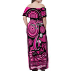 sydney-sixers-cricket-family-matching-off-shoulder-maxi-dress-and-hawaiian-shirt-happy-australia-day-aboriginal-art