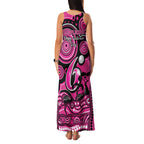 sydney-sixers-cricket-family-matching-tank-maxi-dress-and-hawaiian-shirt-happy-australia-day-aboriginal-art