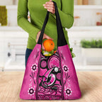 Sydney Sixers Cricket Grocery Bag Happy Australia Day Aboriginal Art
