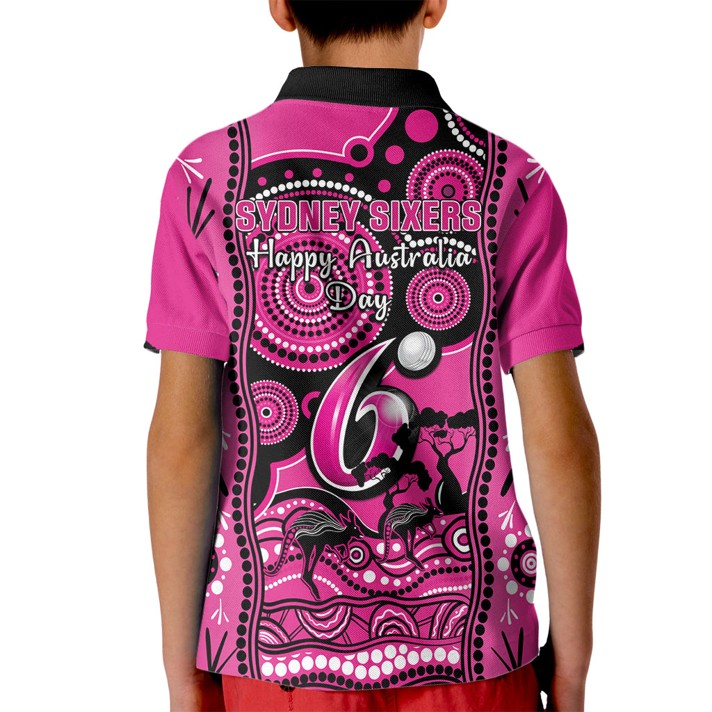 sydney-sixers-cricket-kid-polo-shirt-happy-australia-day-aboriginal-art