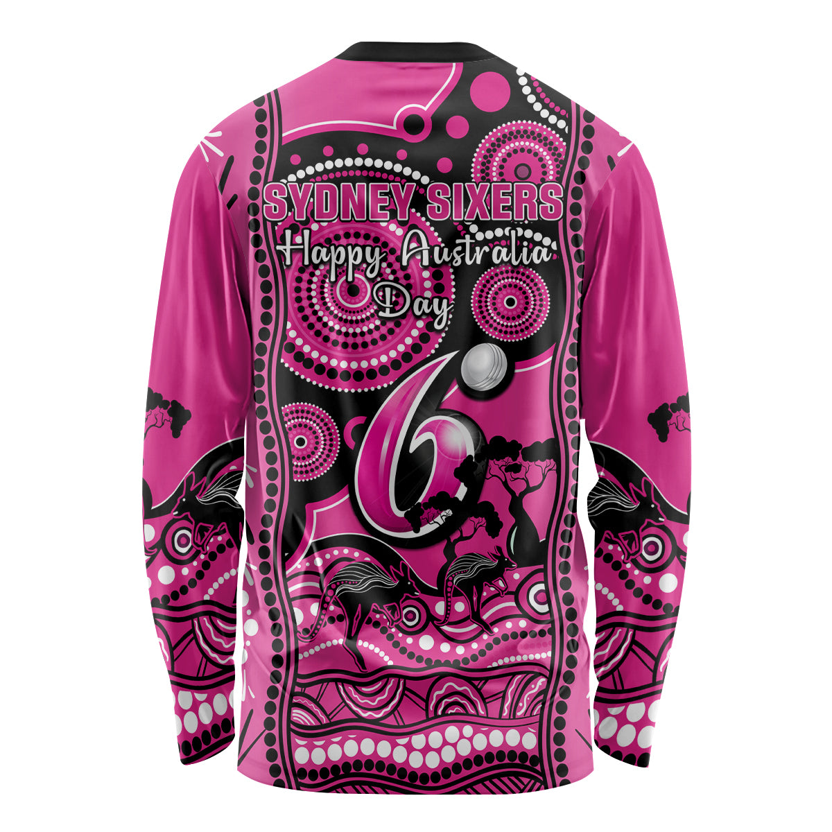 sydney-sixers-cricket-long-sleeve-shirt-happy-australia-day-aboriginal-art