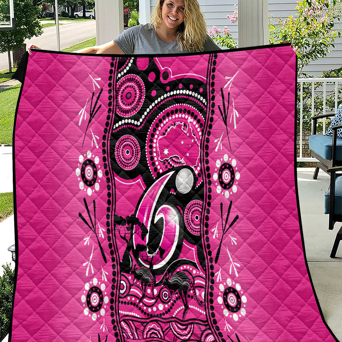 sydney-sixers-cricket-quilt-happy-australia-day-aboriginal-art