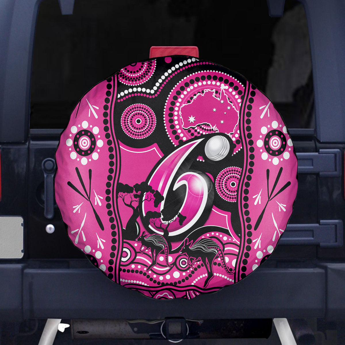 sydney-sixers-cricket-spare-tire-cover-happy-australia-day-aboriginal-art