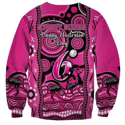 sydney-sixers-cricket-sweatshirt-happy-australia-day-aboriginal-art