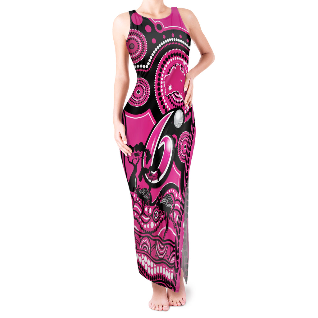 sydney-sixers-cricket-tank-maxi-dress-happy-australia-day-aboriginal-art