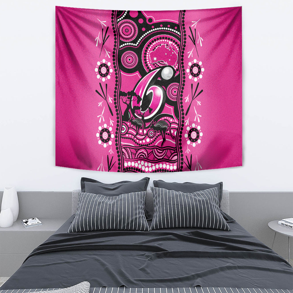 sydney-sixers-cricket-tapestry-happy-australia-day-aboriginal-art