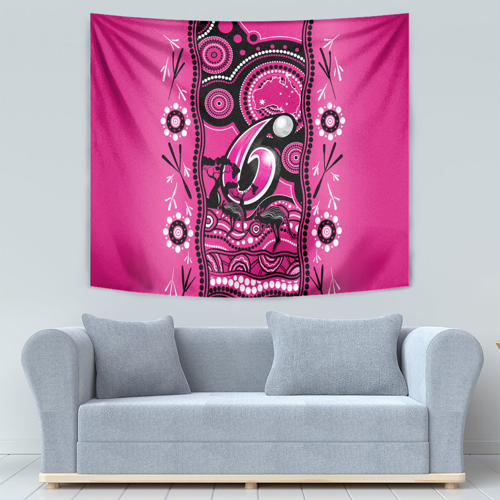 sydney-sixers-cricket-tapestry-happy-australia-day-aboriginal-art